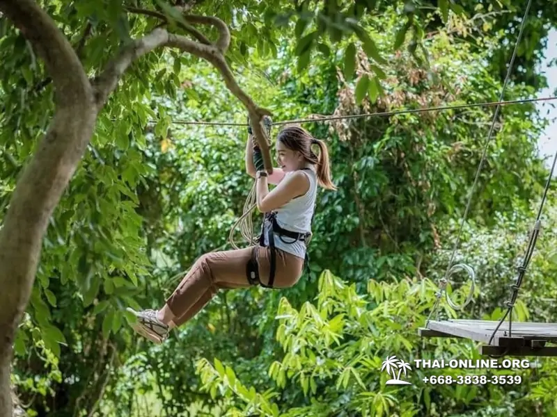 Tarzan Tree Top Adventure Park in Pattaya Thailand photo 32